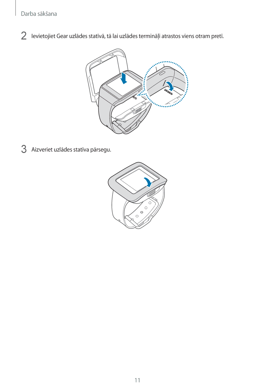 Samsung SM-V7000ZKASEB, SM-V7000WDASEB, SM-V7000ZWASEB, SM-V7000ZOASEB manual Darba sākšana 