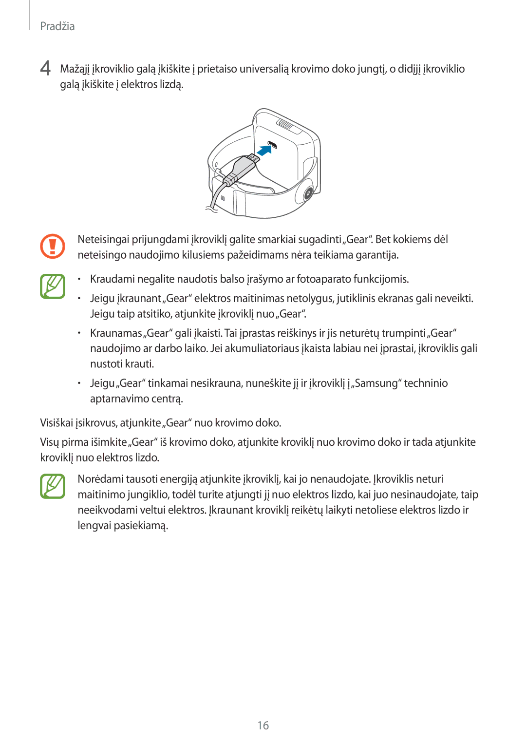 Samsung SM-V7000WDASEB, SM-V7000ZWASEB, SM-V7000ZOASEB, SM-V7000ZKASEB manual Pradžia 