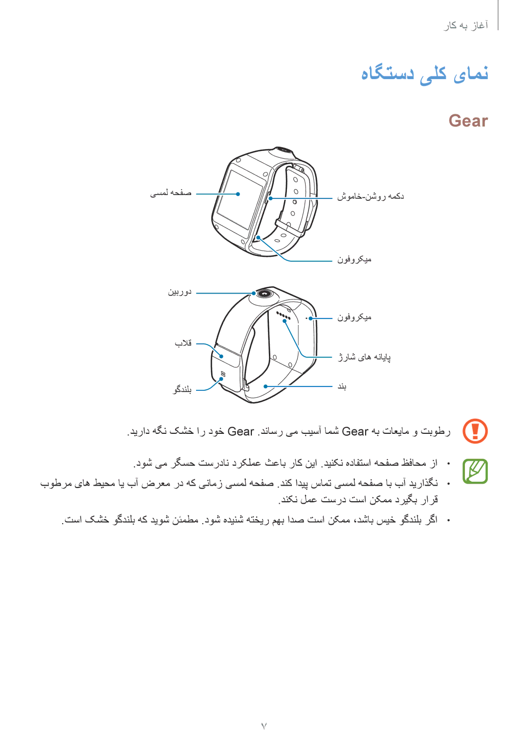 Samsung SM-V7000ZAATMC, SM-V7000ZAAKSA, SM-V7000ZWATMC, SM-V7000ZKAKSA, SM-V7000ZOAKSA, SM-V7000ZOATMC هاگتسد یلک یامن, Gear 