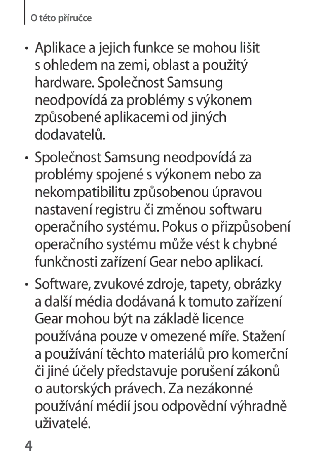 Samsung SM-V7000ZKABGL, SM-V7000ZKAXEO, SM-V7000ZKAEUR, SM-V7000ZKAATO, SM-V7000ZKAAUT, SM-V7000ZWABGL manual Této příručce 