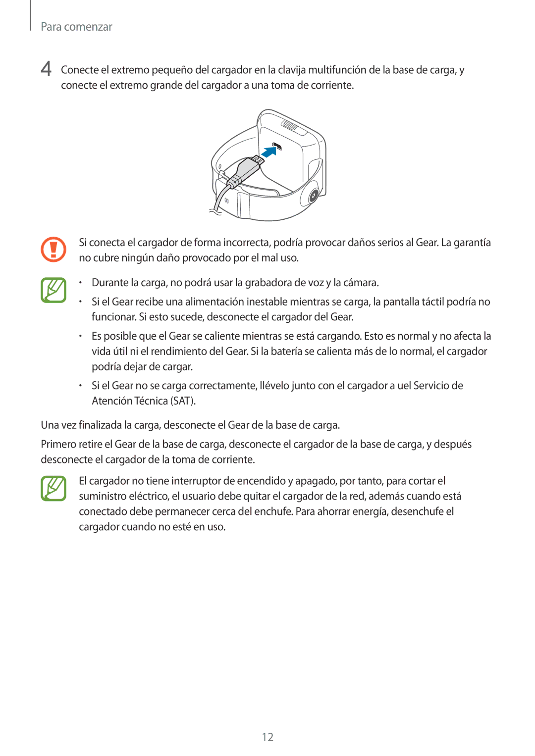 Samsung SM-V7000ZGAXEO, SM-V7000ZWADBT, SM-V7000ZKAXEO, SM-V7000ZKAPHE, SM-V7000ZWAPHE, SM-V7000WDAPHE manual Para comenzar 