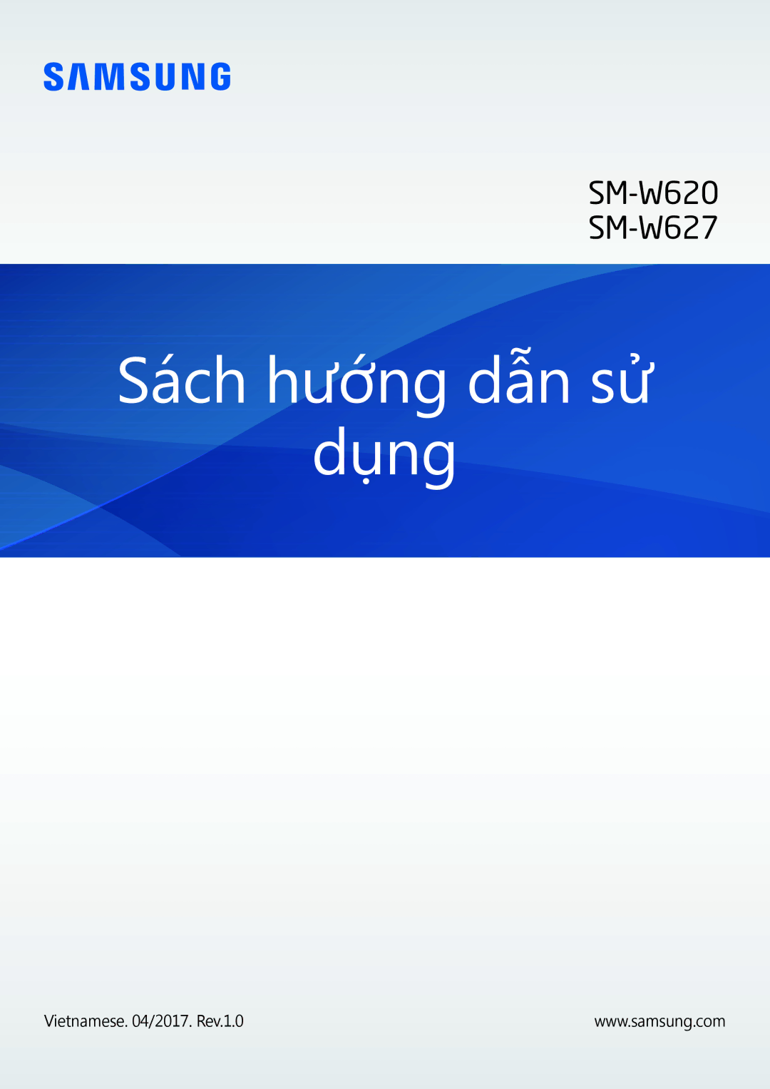 Samsung SM-W620NZKAXXV manual Sách hướng dẫn sử Dụng 