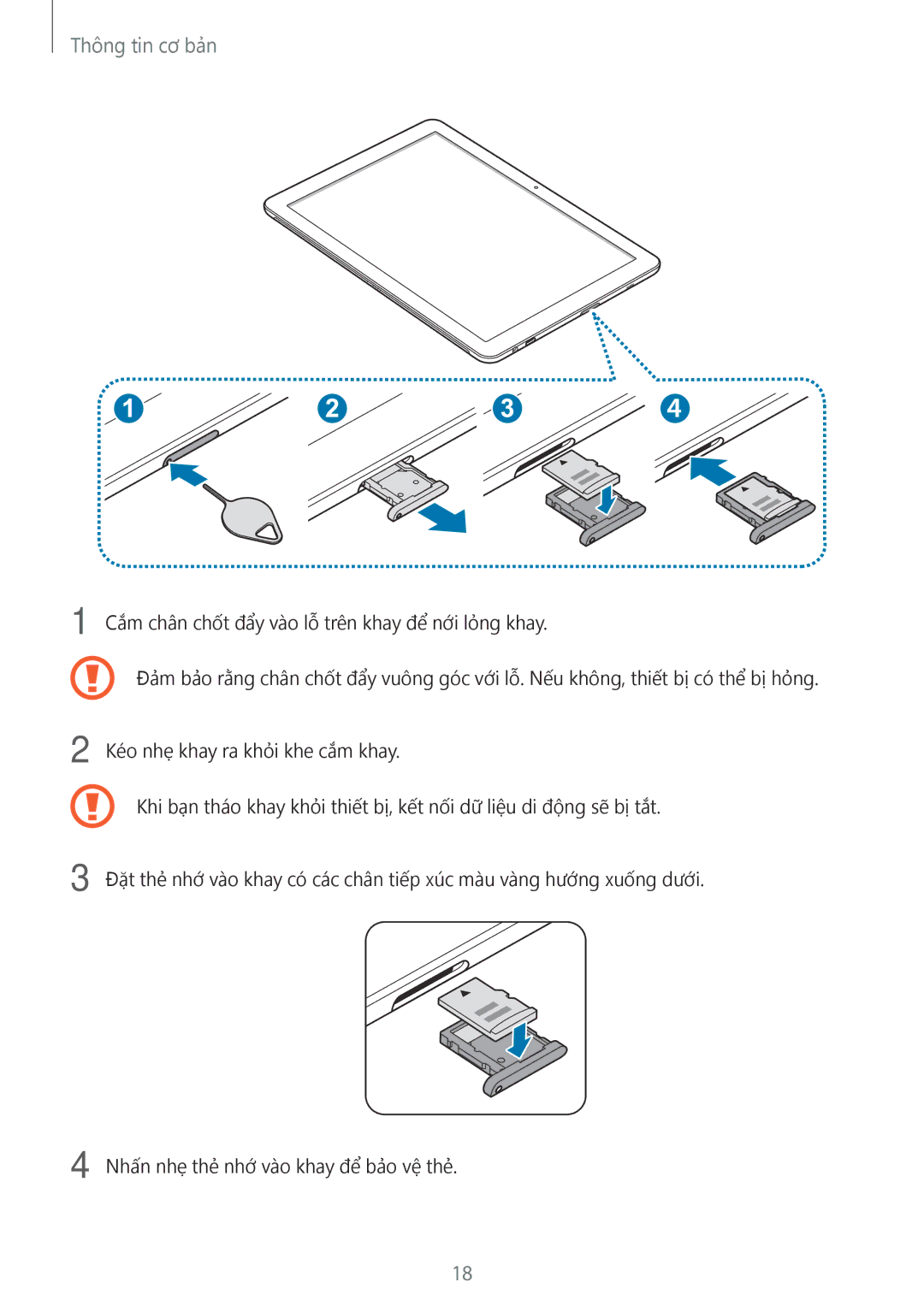 Samsung SM-W620NZKAXXV manual Thông tin cơ bản 