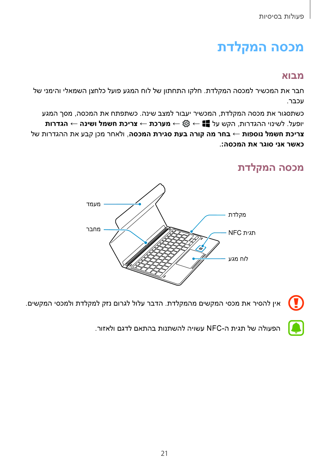 Samsung SM-W620NZKBILO manual תדלקמה הסכמ, אובמ 