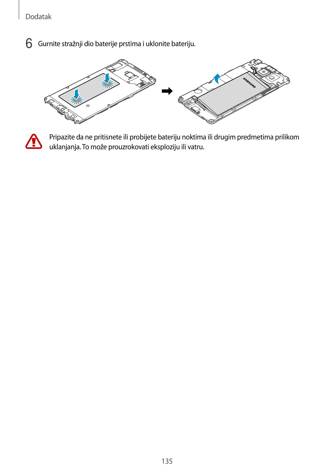 Samsung SM-A500FZDUTWO, SM2A500FZWUVIP, SM-A500FZDUSEE, SM-A500FZKUDHR, SM-A500FZWUTWO, SM-A500FZKUVIP, SM-A500FZWUDHR manual 135 