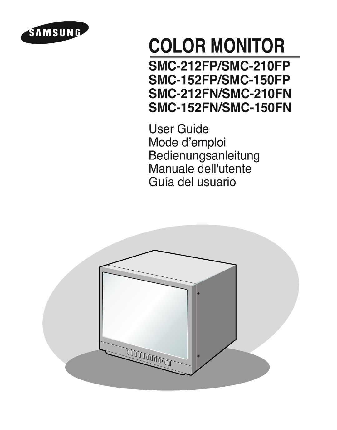 Samsung SMC-152FPV manual Color Monitor 