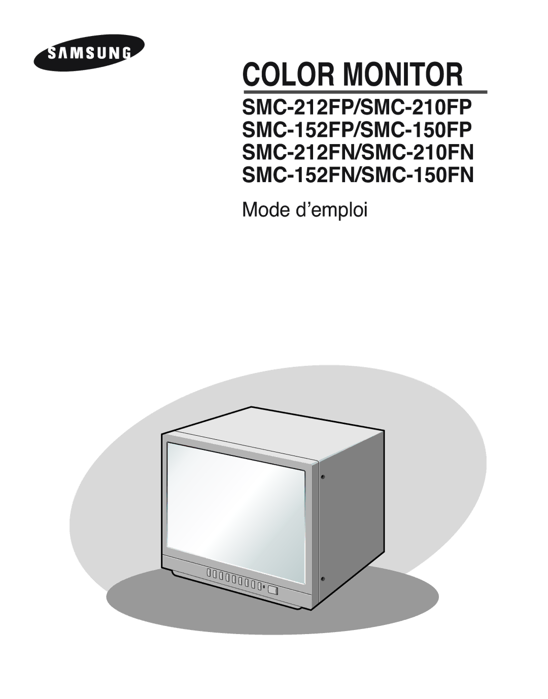 Samsung SMC-212FP, SMC-150FP, SMC-152FPV, SMC-210FPV manual Mode d’emploi 