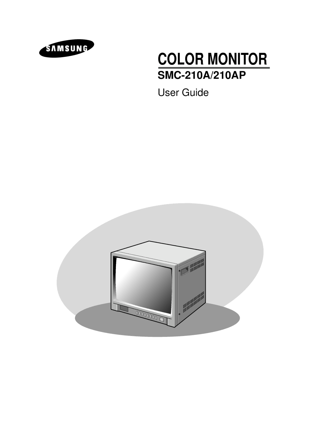 Samsung SMC-210AP manual Color Monitor 