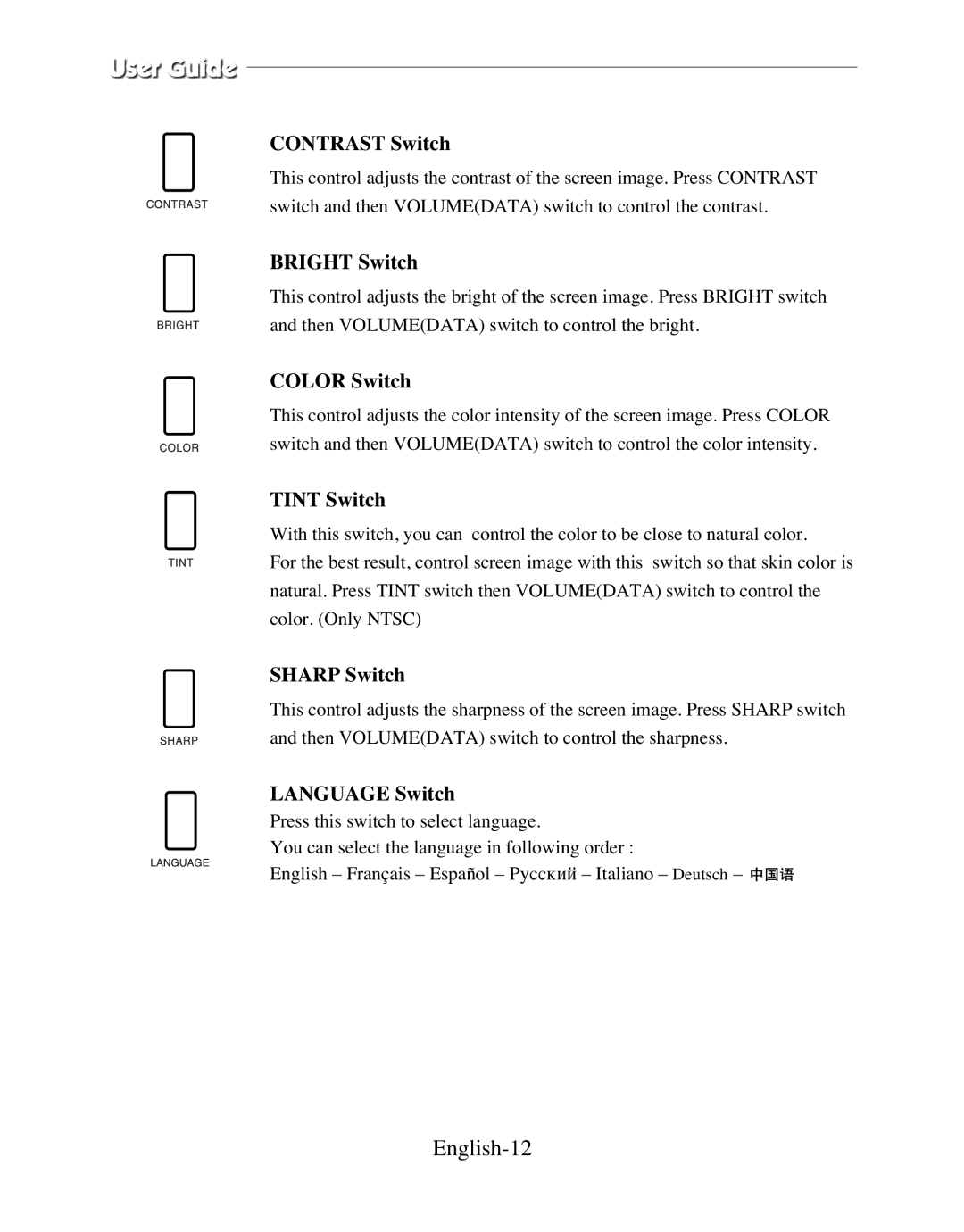 Samsung SMC-211FN, SMC-211FP manual English-12 