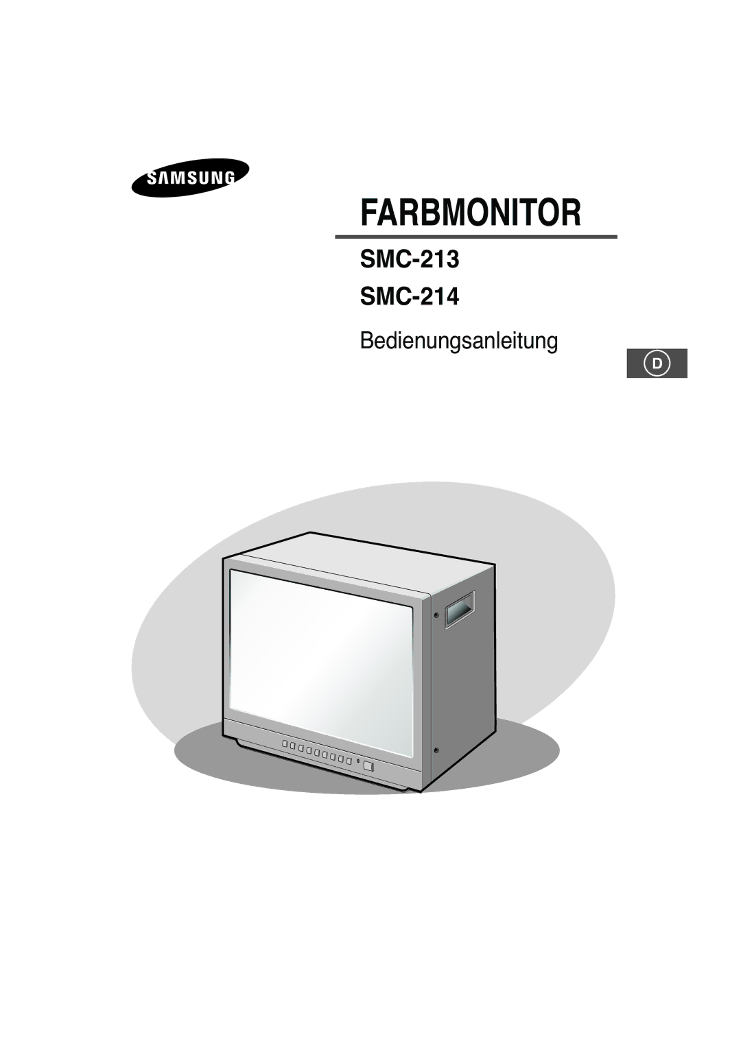 Samsung SMC-213P, SMC-214PV manual Farbmonitor 