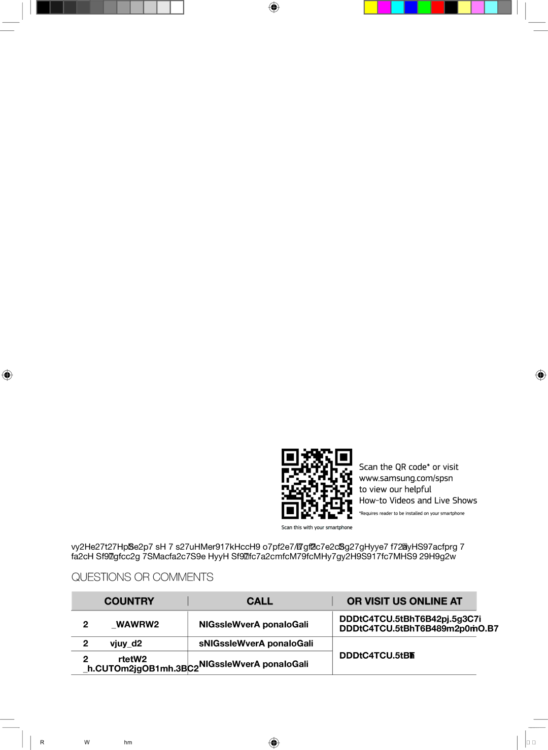 Samsung SMH1927B, SMH1927S, SMH1927W user manual Canada 