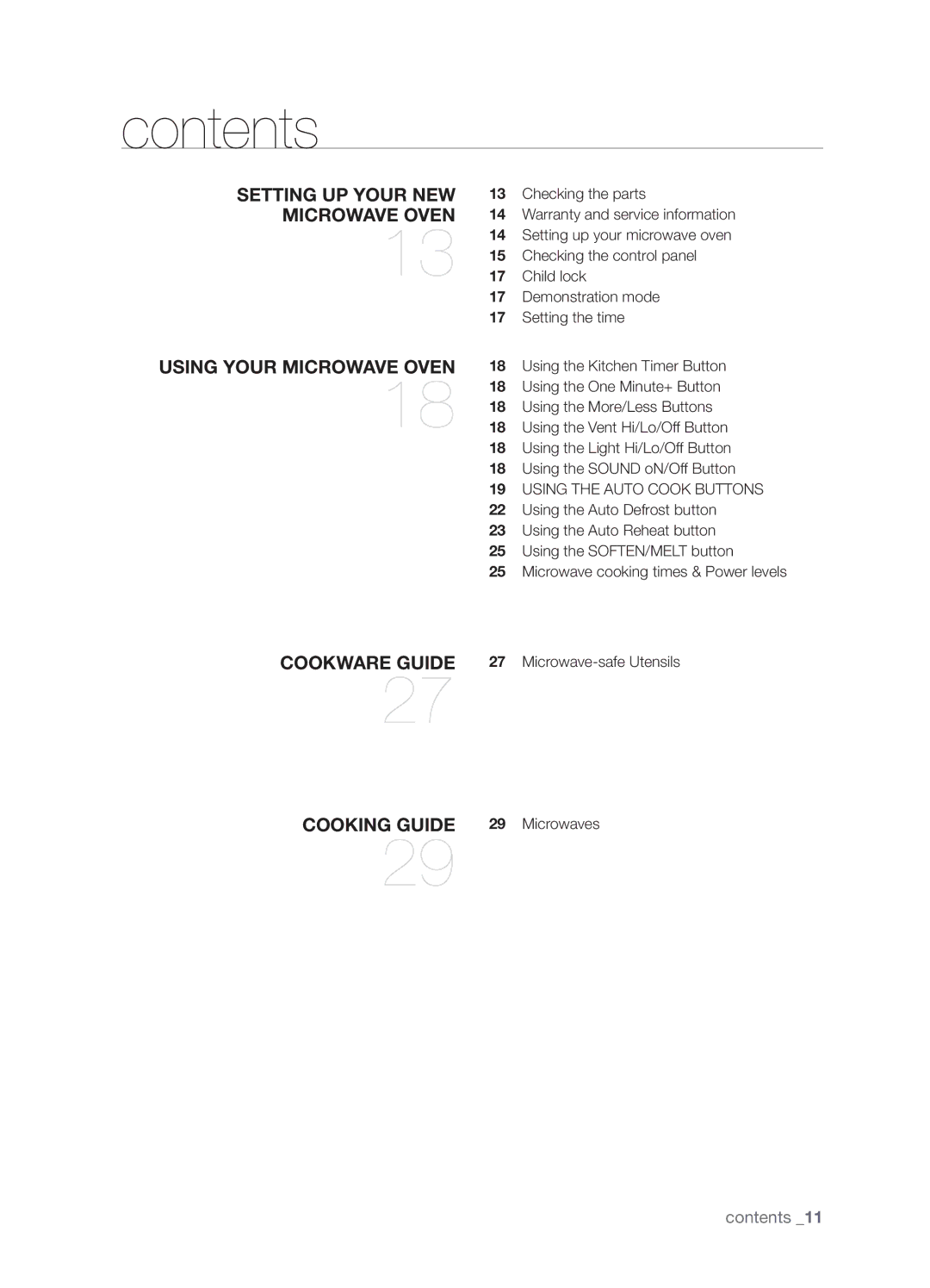 Samsung SMH9151 user manual Contents 