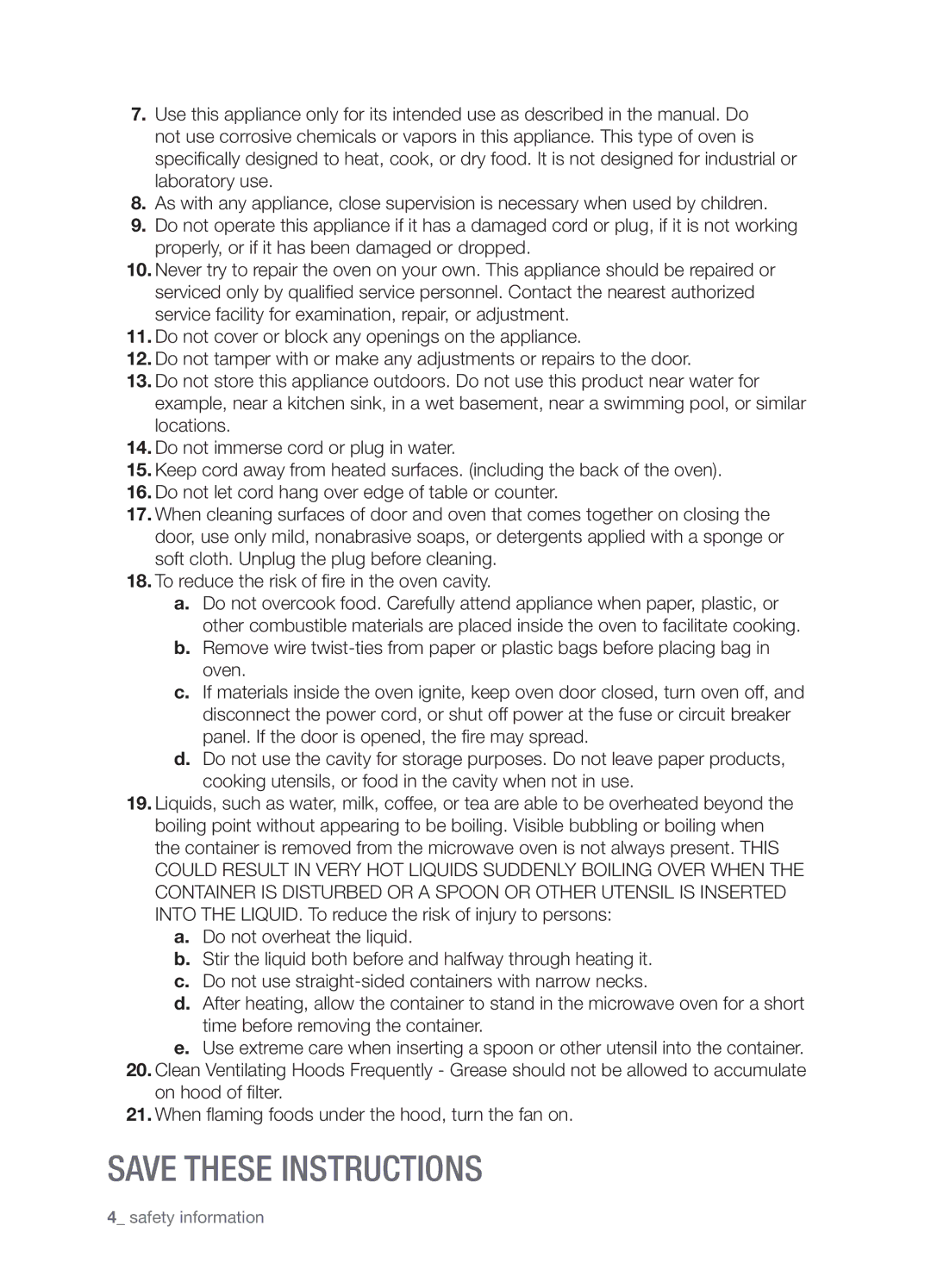 Samsung SMH9187W user manual Safety information 