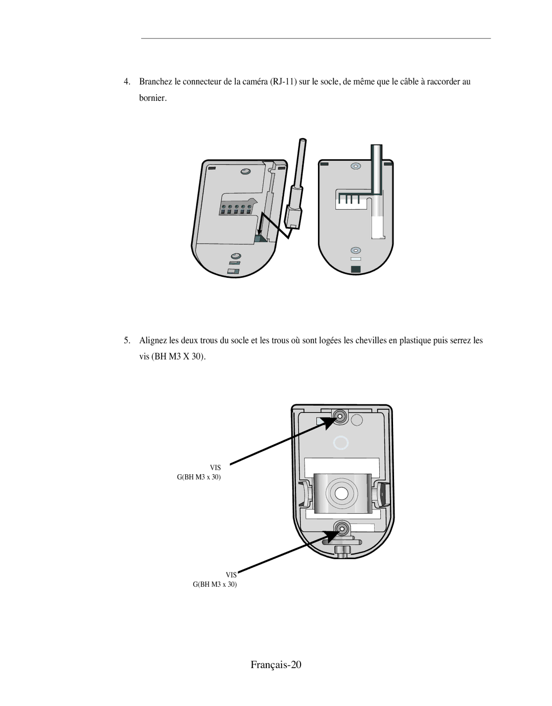 Samsung SMO-120P manual Français-20 