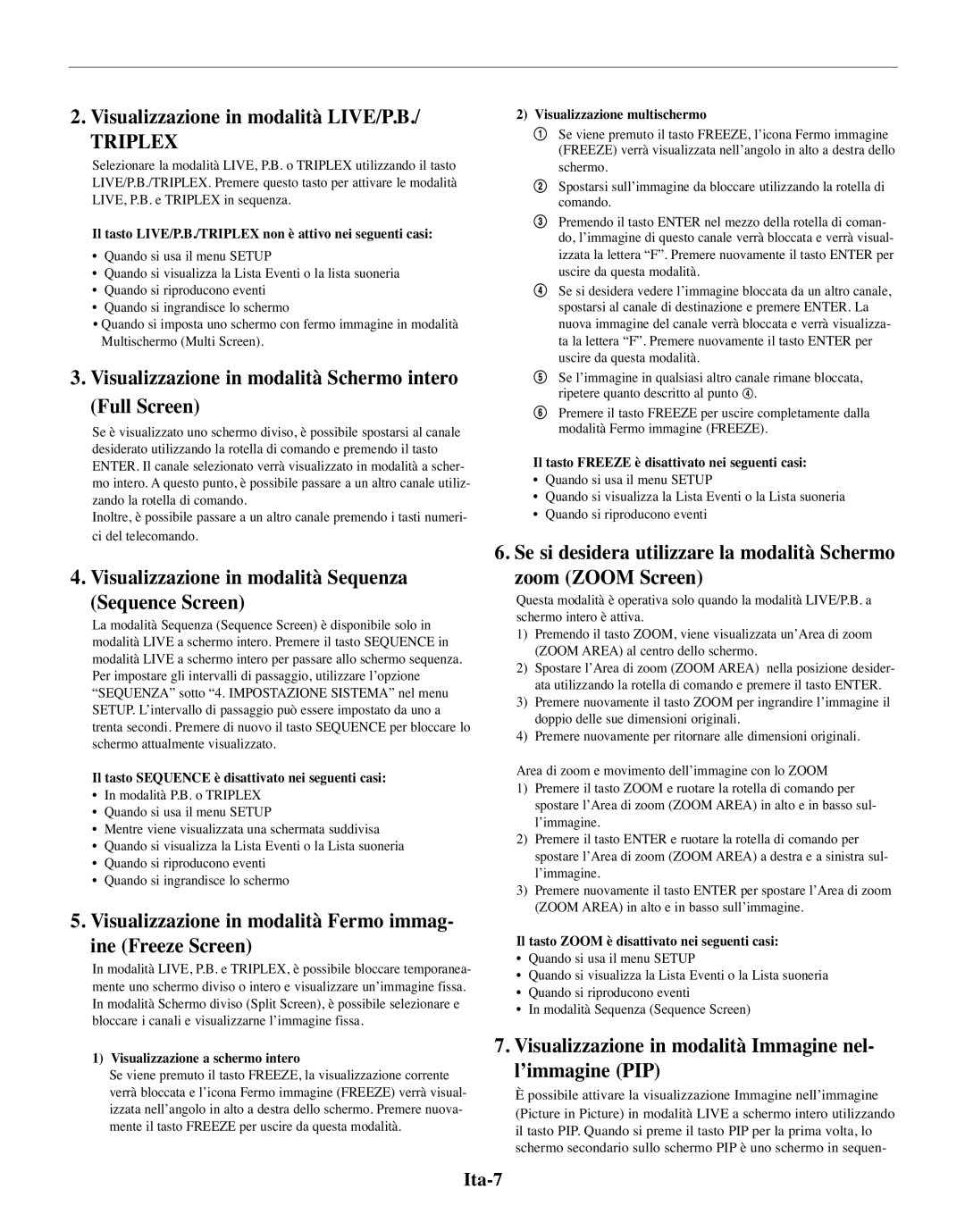 Samsung SMO-150MP/UMG, SMO-150TRP manual Triplex 