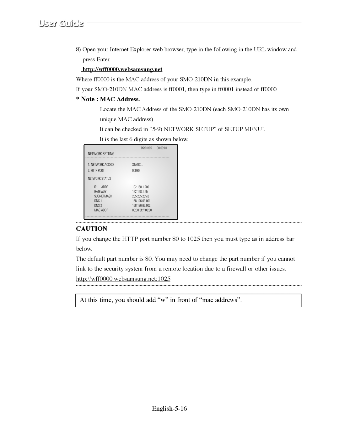 Samsung SMO-210DN manual Http//wff0000.websamsung.net 