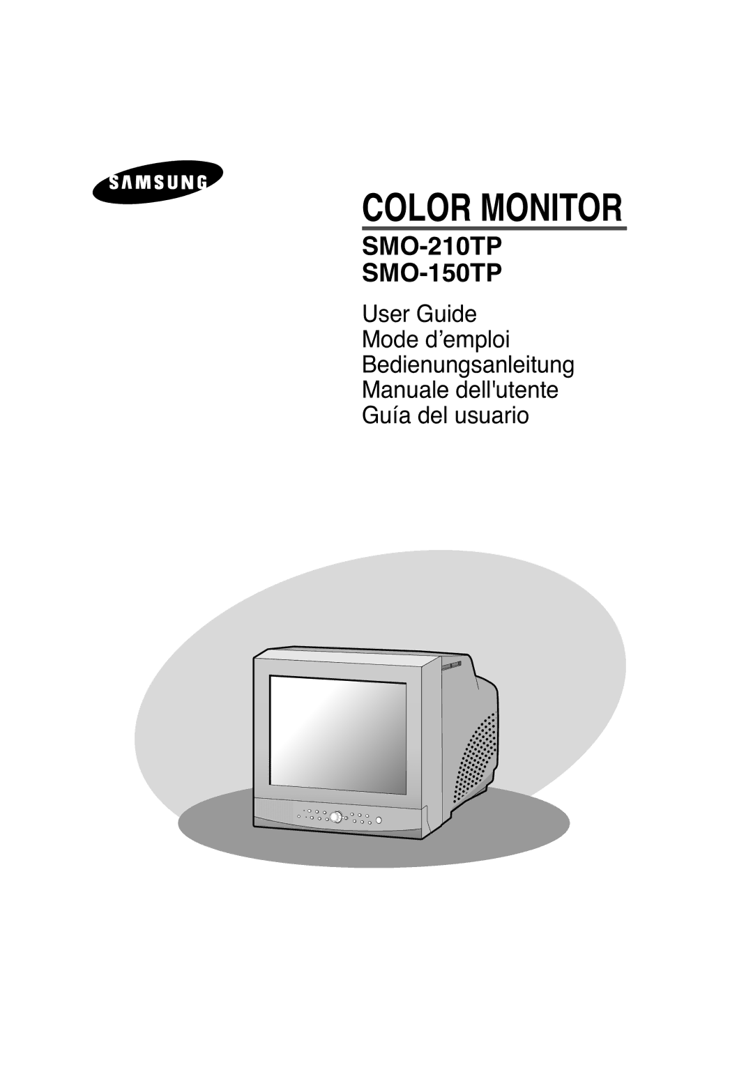 Samsung SMO-150TP, SMO-210TP manual Color Monitor 