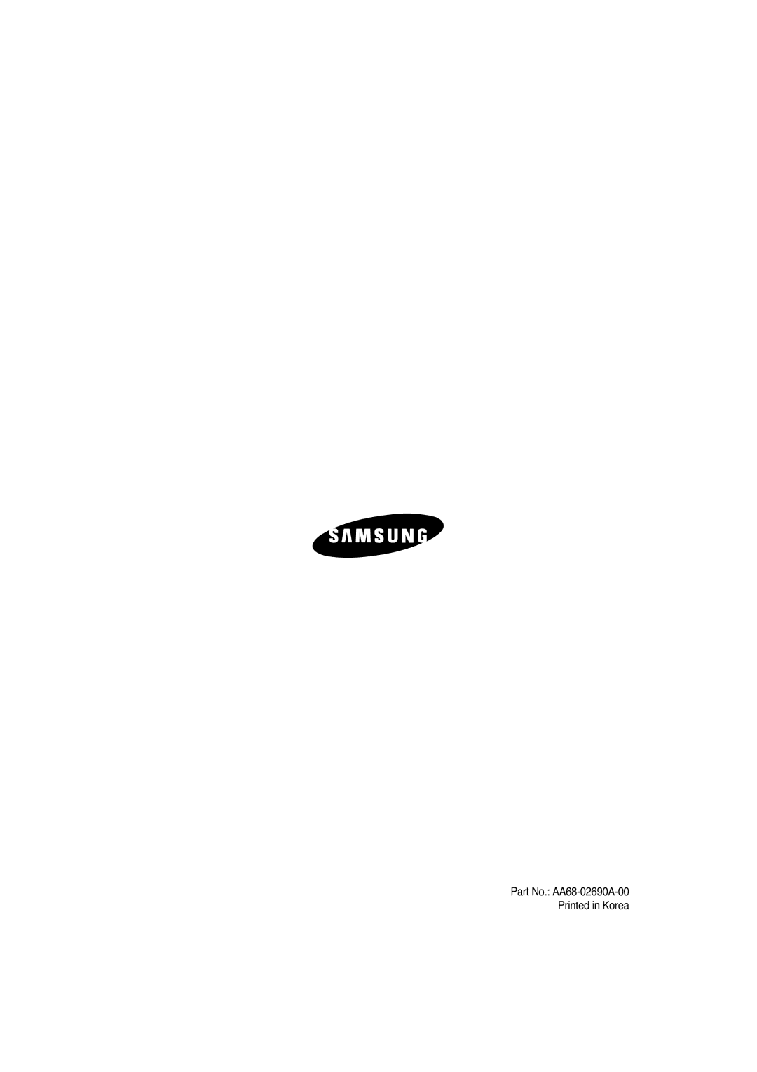 Samsung SMO-150TP, SMO-210TP manual 