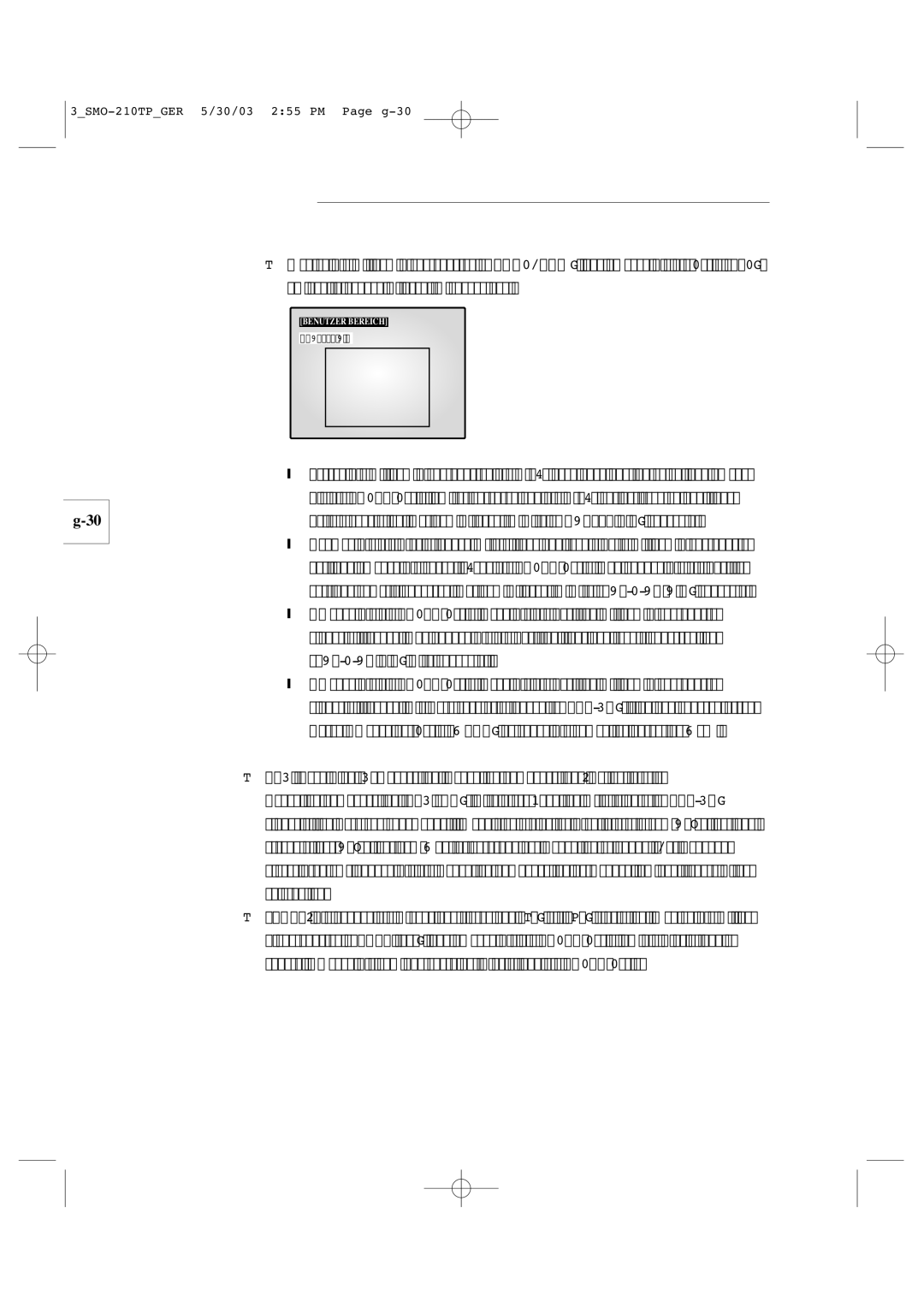 Samsung manual 3SMO-210TPGER 5/30/03 255 PM Page g-30 