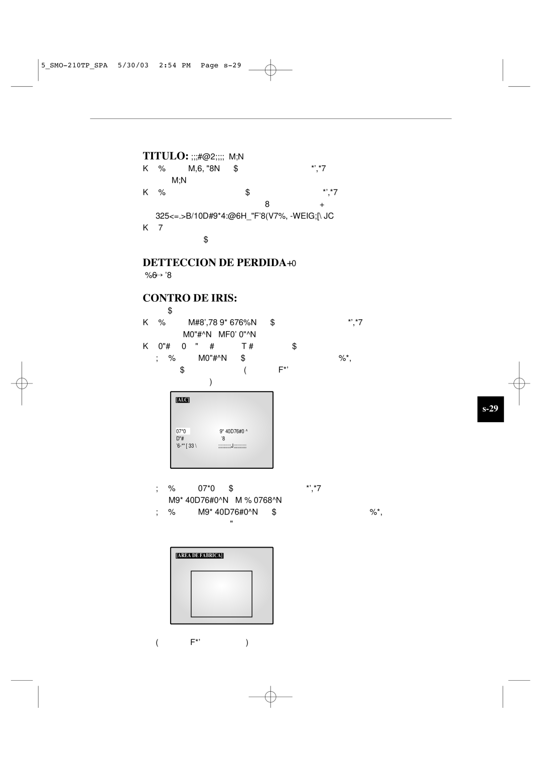 Samsung SMO-210TP manual Pulse el botón Menu para volver al menú anterior 