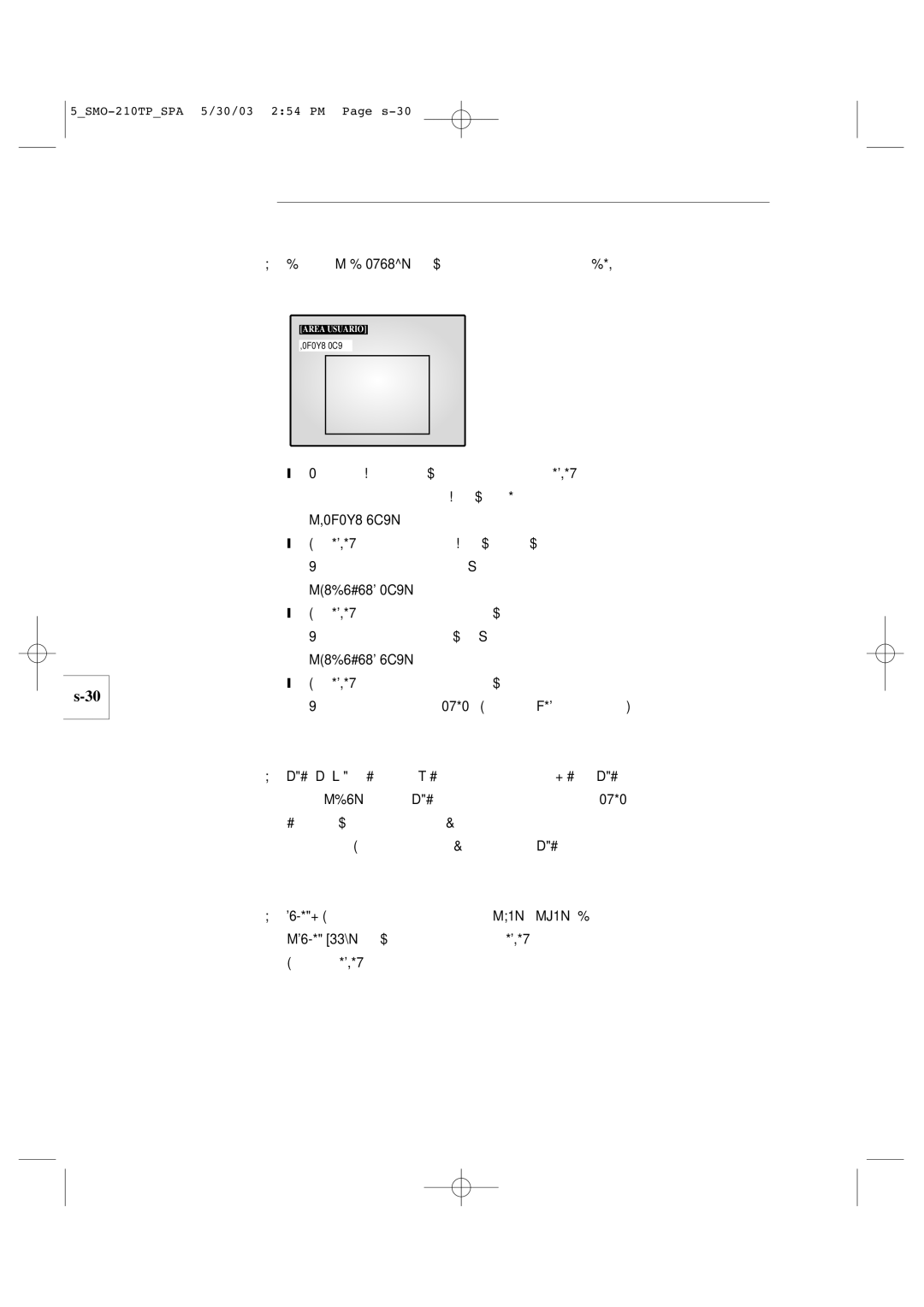 Samsung manual 5SMO-210TPSPA 5/30/03 254 PM Page s-30 