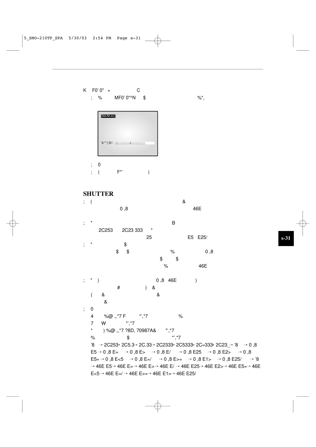 Samsung manual 5SMO-210TPSPA 5/30/03 254 PM Page s-31 