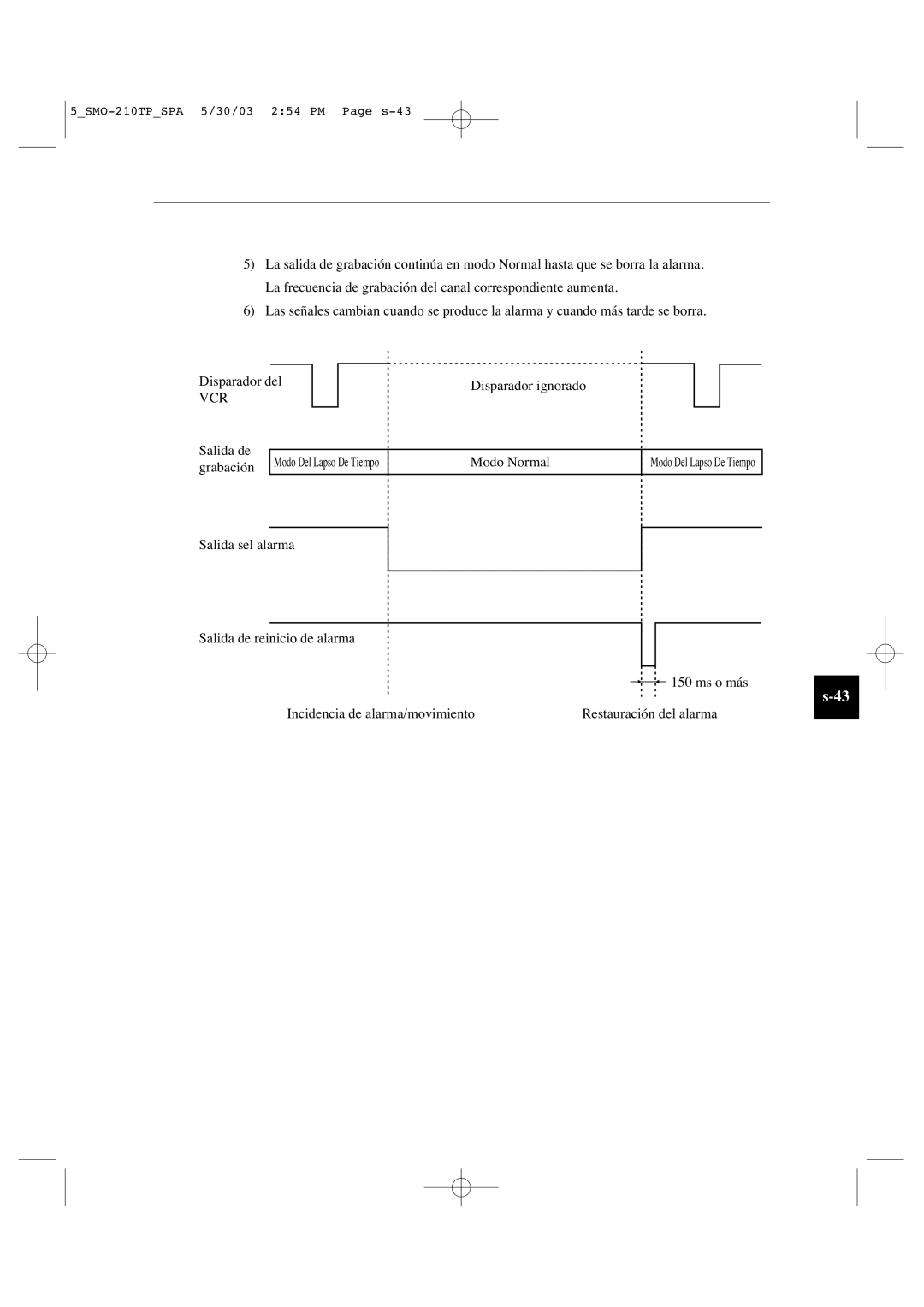 Samsung SMO-210TP manual Vcr 