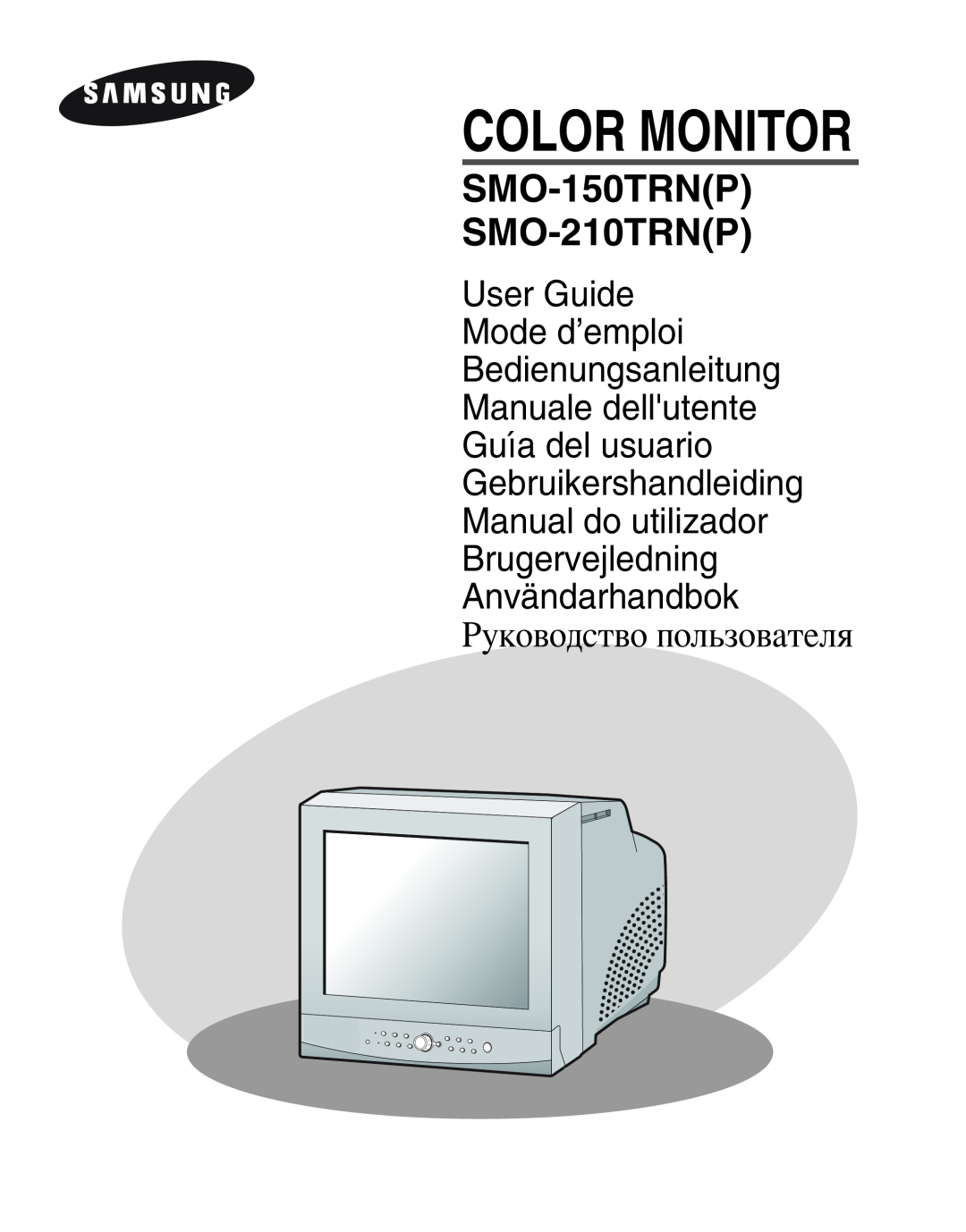 Samsung SMO-210MP/UMG, SMO-210TRP manual Color Monitor, SMO-150TRNP SMO-210TRNP, оводство пользователя 