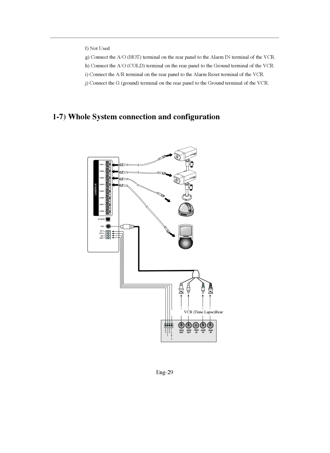 Samsung SMO-150QN, SMO-211QN manual Whole System connection and configuration, Eng-29 