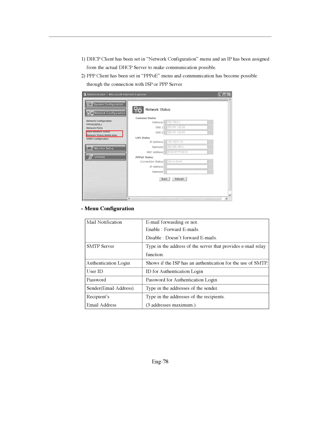 Samsung SMO-211QN, SMO-150QN manual Eng-78 