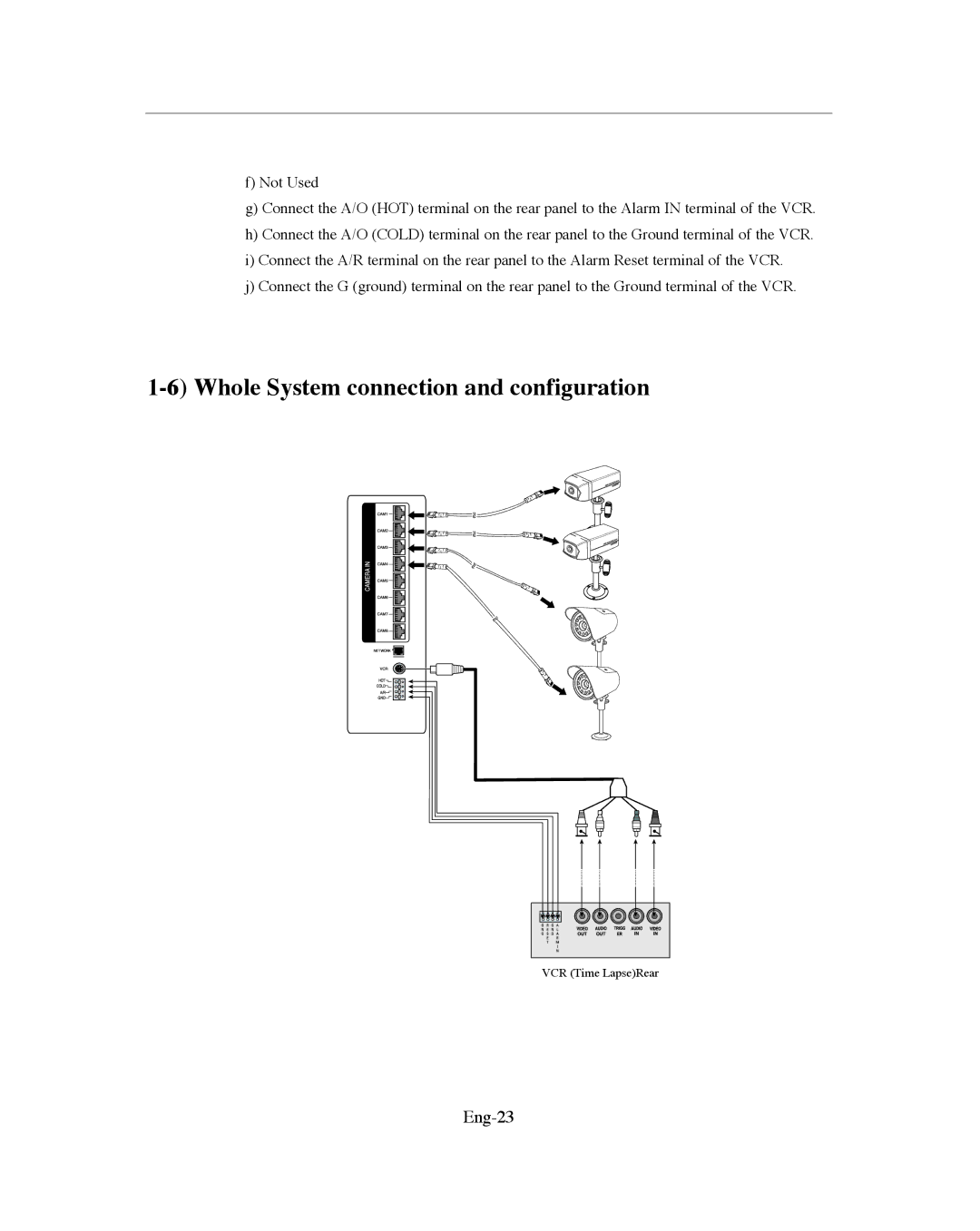 Samsung SMO-151QN/XAAV, SMO-XAAV manual Whole System connection and configuration, Eng-23 