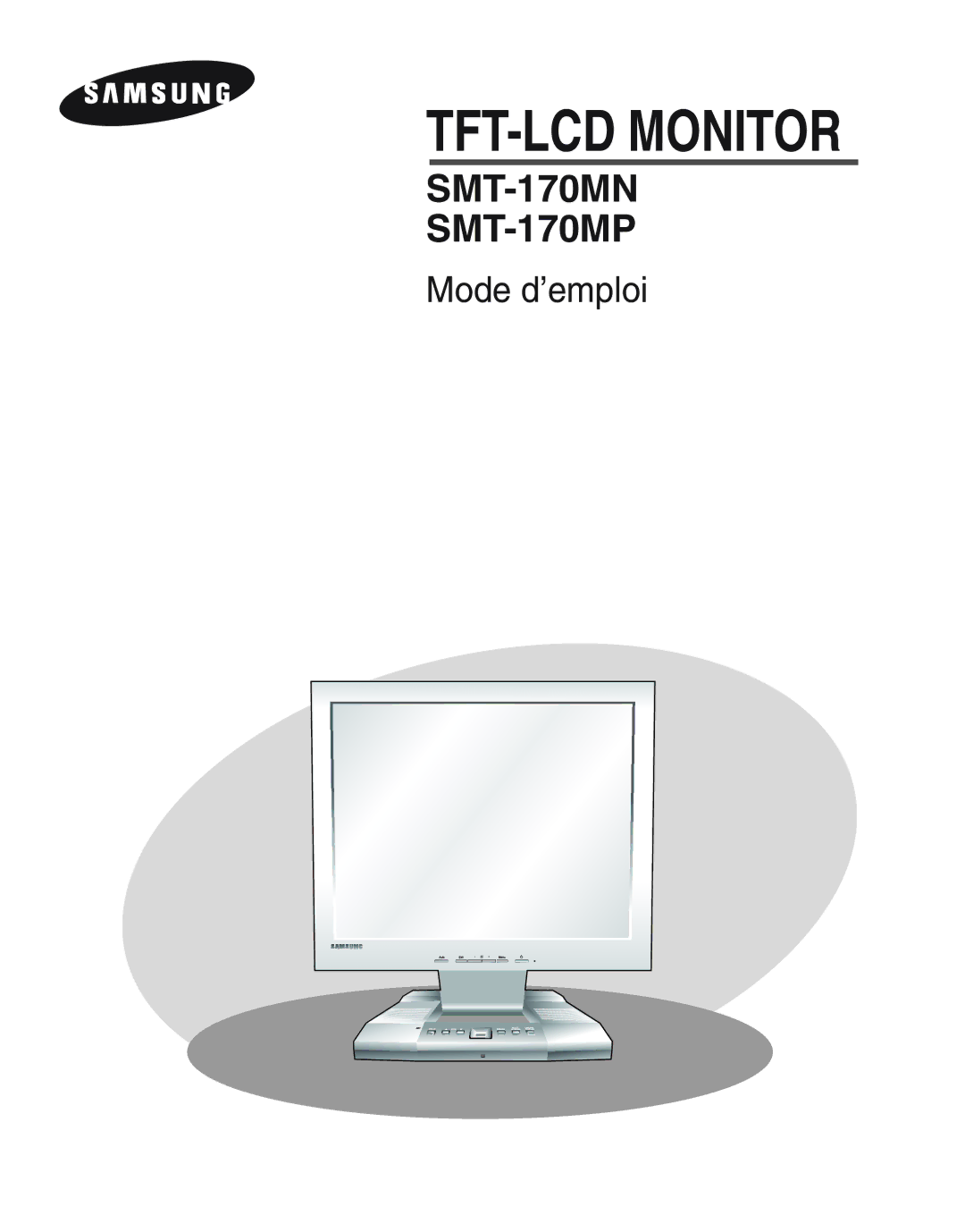 Samsung SMT-170MP manual Mode d’emploi 