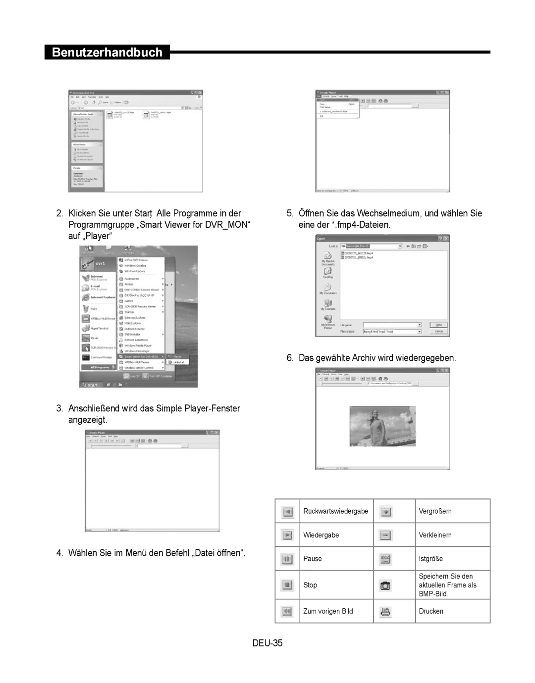 Samsung SMT-190Dx user manual DEU-35, Vergrößern 