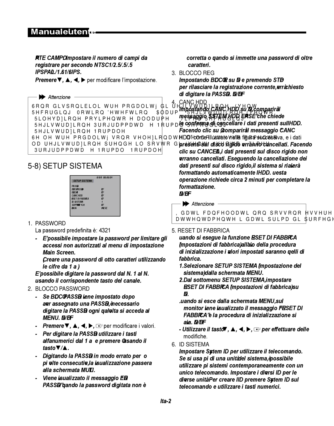 Samsung SMT-190Dx user manual Setup Sistema 