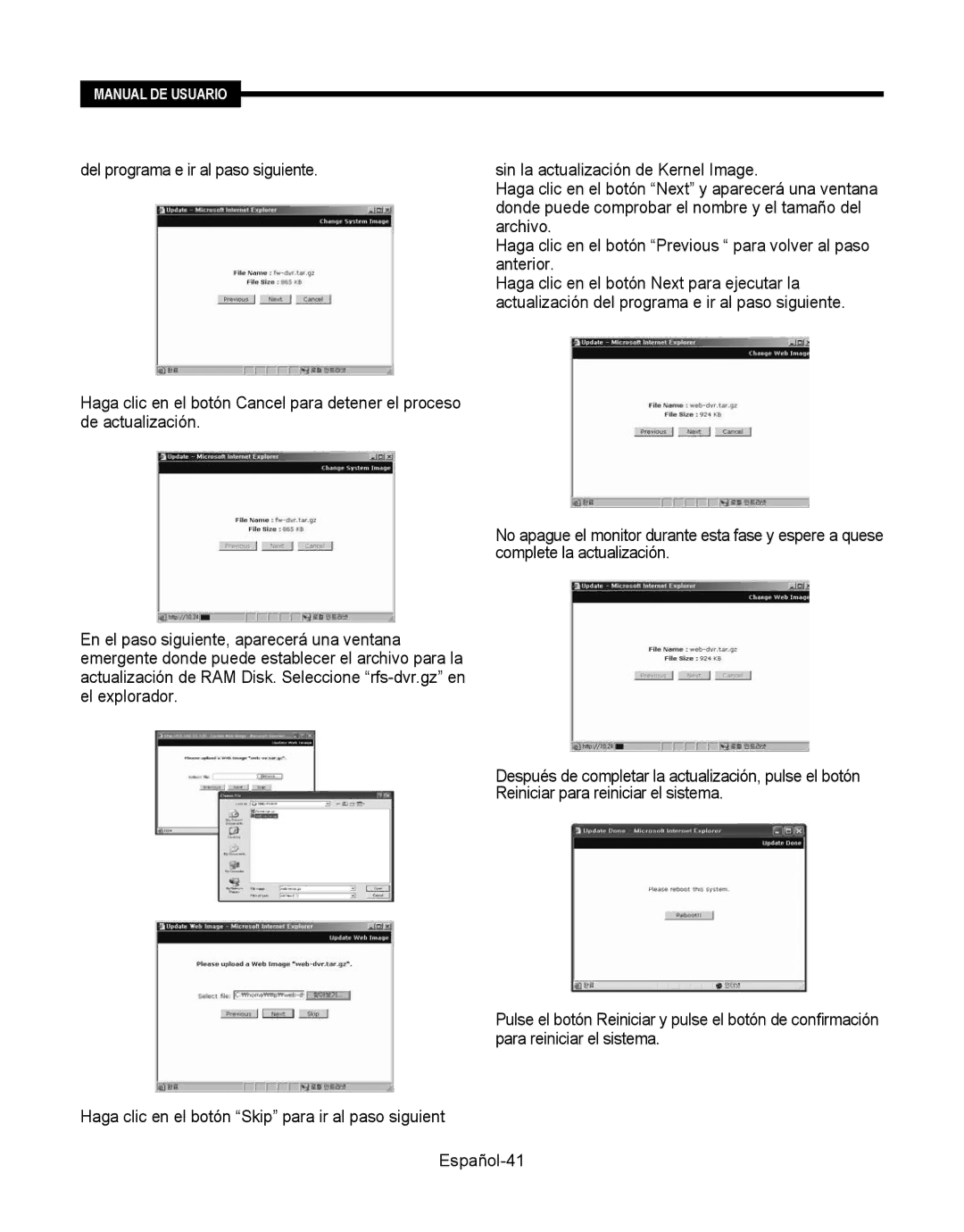 Samsung SMT-190Dx user manual Manual DE Usuario 