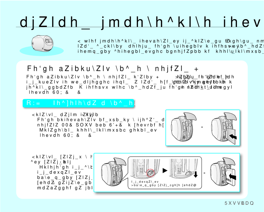 Samsung SMX-C14GP/XER, SMX-C10RP/XEB manual ɤɪɚɬɤɨɟɪɭɤɨɜɨɞɫɬɜɨɩɨɥɶɡɨɜɚɬɟɥɹ, Ɇɨɠɧɨɡɚɩɢɫɵɜɚɬɶɜɢɞɟɨɜɮɨɪɦɚɬɟ+ 