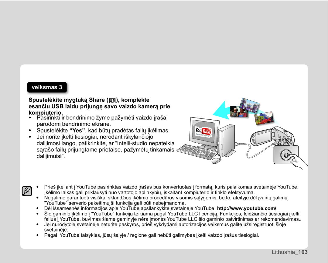 Samsung SMX-C10LP/XEB Nrpslxwhulr, 3DVLULQNWLLUEHQGULQLPRå\PHSDå\PơWLYDLGRƳUDãDL, SdurgrplEhqgulqlprHnudqh 