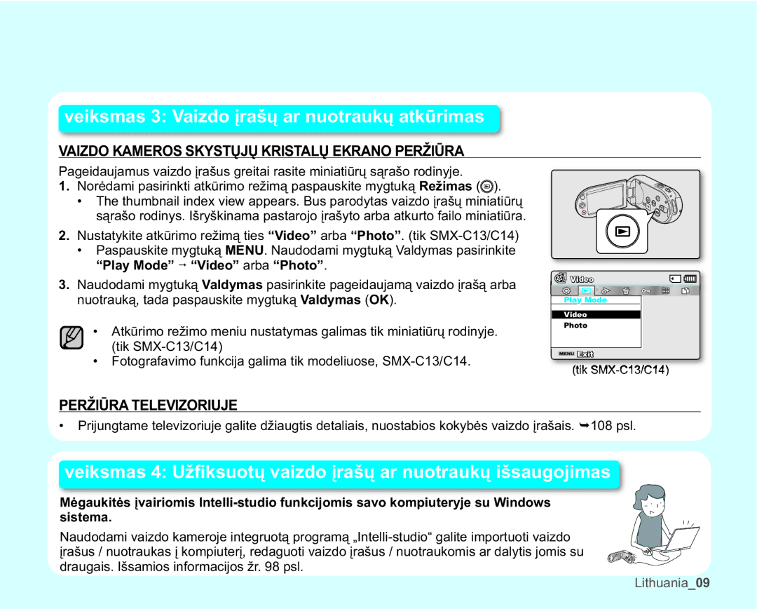 Samsung SMX-C10GP/XEB $,=2.$05266.67Ǐ-Ǐ.5,67$/Ǐ.5$1235ä,ǋ5$, 35ä,ǋ5$7/9,=25,8, ³3OD\0RGH´³9LGHR´DUED3KRWR´ 