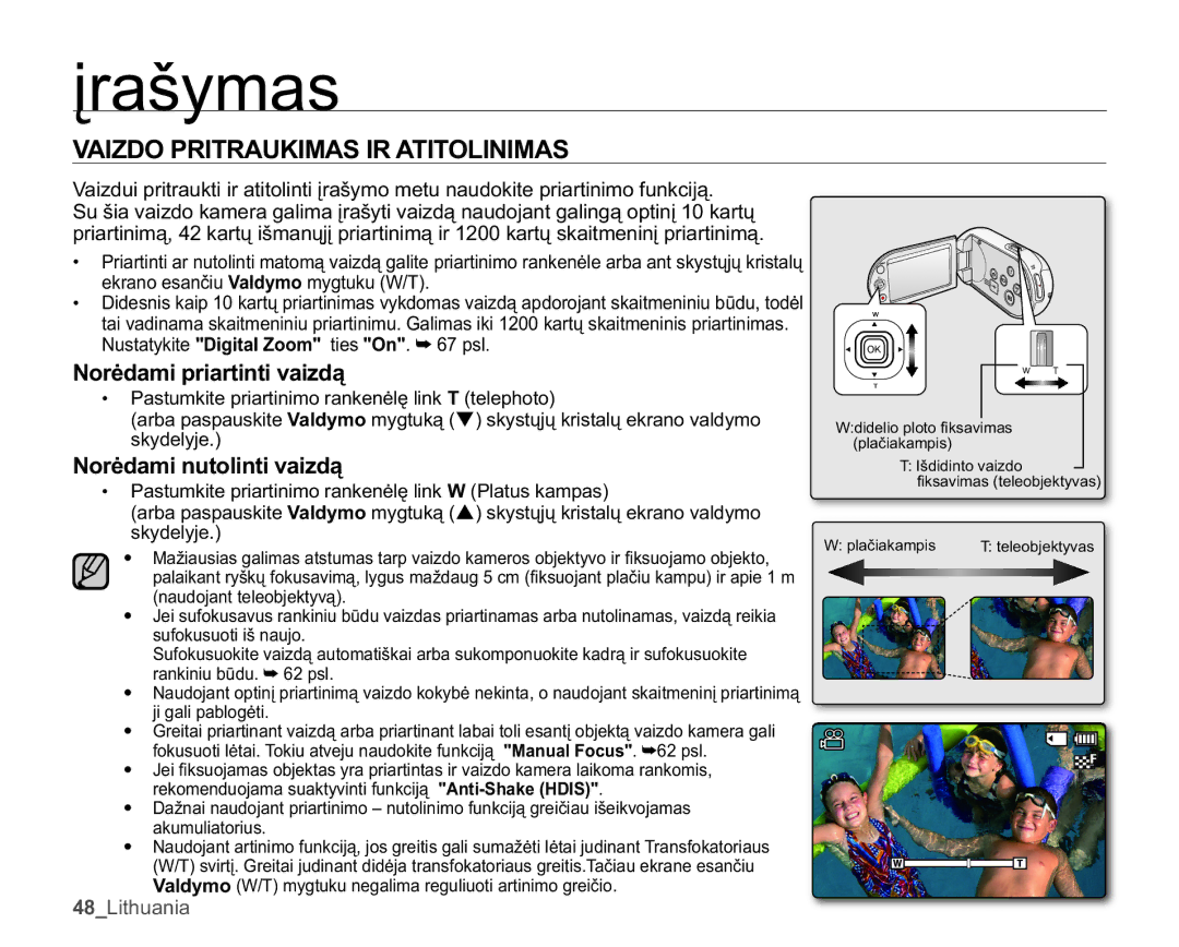 Samsung SMX-C10GP/XEB manual $,=235,75$8.,0$6,5$7,72/,1,0$6, 1RUơGDPLSULDUWLQWLYDLGą, 1RUơGDPLQXWROLQWLYDLGą 