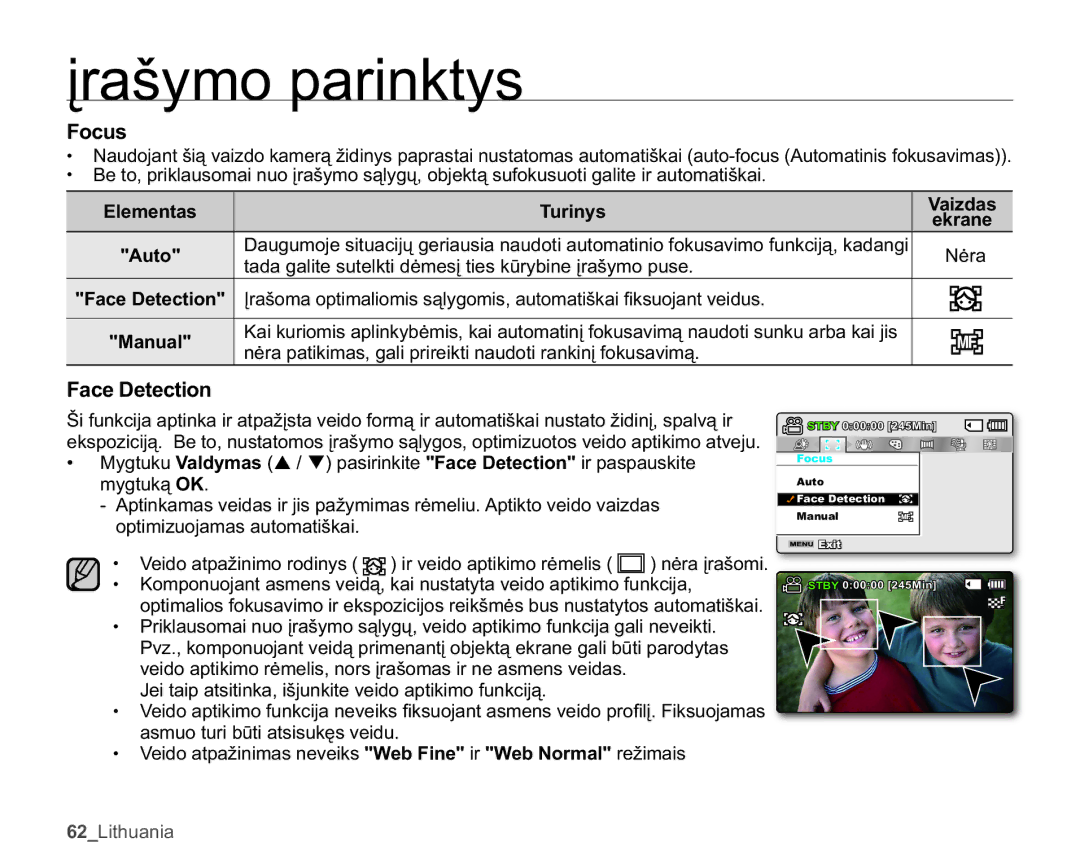 Samsung SMX-C10RP/XEB, SMX-C10GP/XEB manual Rfxv, DfhHwhfwlrq, WDGDJDOLWHVXWHONWLGơPHVƳWLHVNǌU\ELQHƳUDã\PRSXVH 