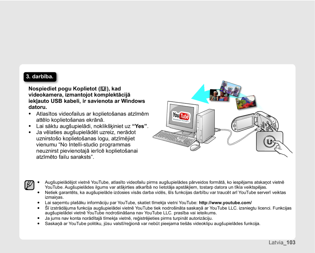 Samsung SMX-C10LP/XEB LHNƺDXWR86%NDEHOLLUVDYLHQRWDDULQGRZV, Gdwrux, DLVƗNWXDXJãXSLHOƗGLQRNOLNãƷLQLHWX³HV´ 