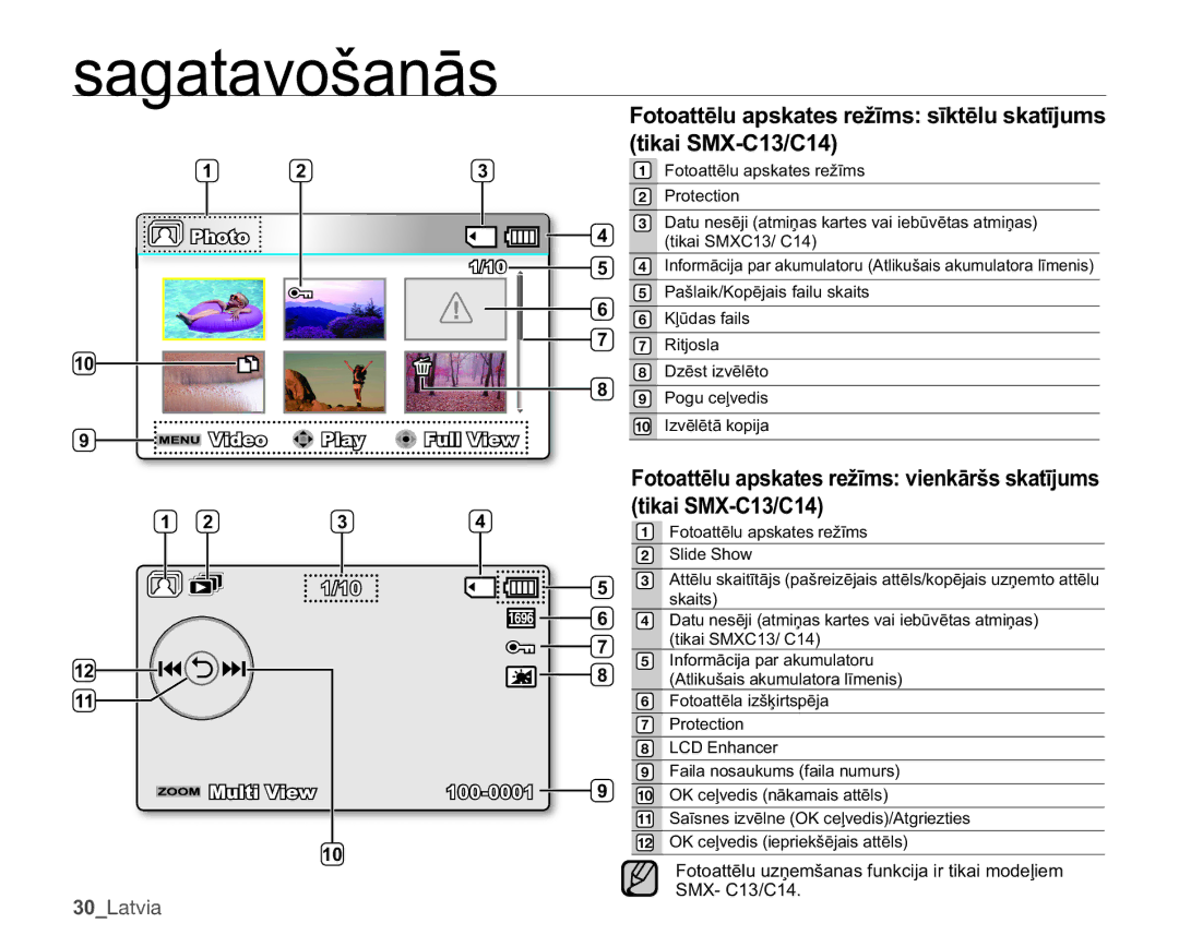 Samsung SMX-C10GP/XEB, SMX-C10RP/XEB, SMX-C10LP/XEB manual WLNDL60&& 