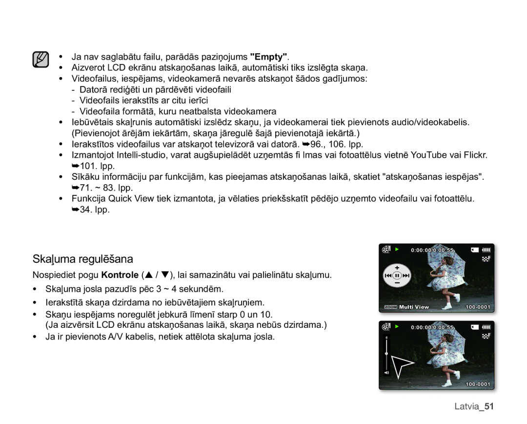 Samsung SMX-C10GP/XEB, SMX-C10RP/XEB, SMX-C10LP/XEB manual QdyVdjodeɨwxIdloxSduɨgɨvSdlƽrmxpvPsw\ 