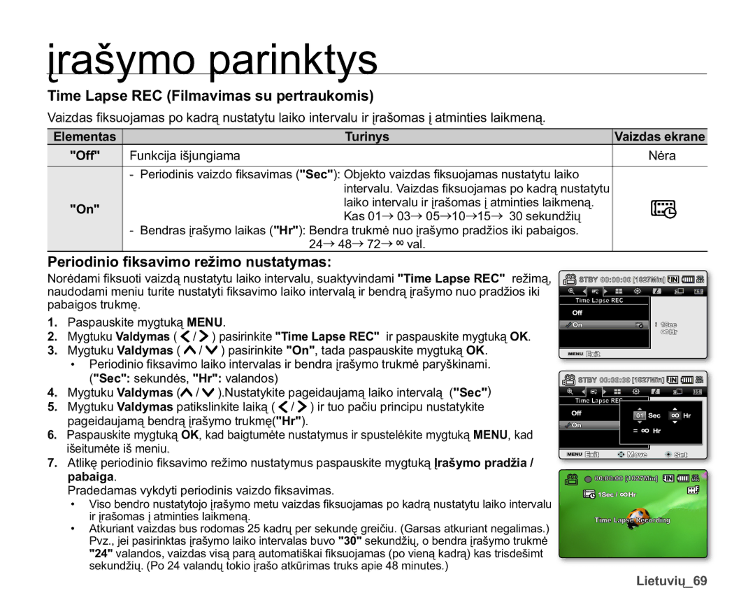 Samsung SMX-F33BP/XEB 7LPH/DSVH5&LOPDYLPDVVXSHUWUDXNRPLV, 3HULRGLQLR¿NVDYLPRUHåLPRQXVWDW\PDV, SdedljrvWuxnpċ 