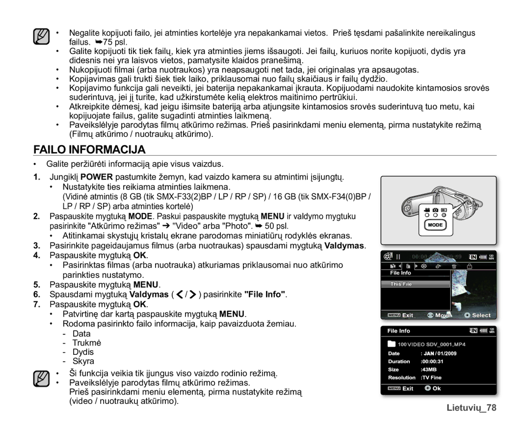 Samsung SMX-F33BP/XEB, SMX-F30LP/XEB, SMX-F30BP/XEB manual $,/2,1250$&,-$, LOPǐDWNǌULPRQXRWUDXNǐDWNǌULPR 