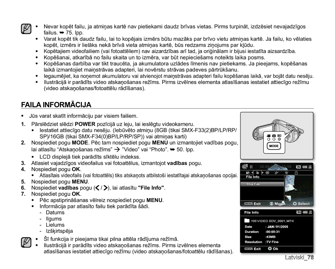 Samsung SMX-F33BP/XEB manual $,/$,1250Ɩ&,-$, GlvsohmɨWlhnSduɨgưwvVưnwɲoxLqghnvv, /Lhoxpv, 1RVSLHGLHWSRJXOK 