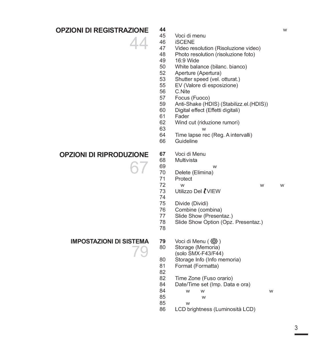 Samsung SMX-F44BP/EDC manual 03267$=,21,,6,670$, =RRPW\SH7LSRRRP, DWHW\SH7LSRGDWD, 7LPHW\SH7LSRRUD 