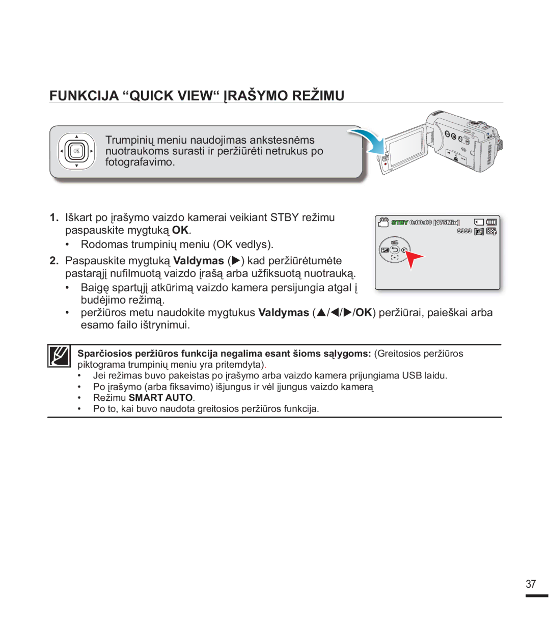 Samsung SMX-K40BP/XEB manual 81.&,-$³48,&.9,³Ʋ5$â025ä,08, Irwrjudidylpr, ‡ 5RGRPDVWUXPSLQLǐPHQLX2.YHGO\V 