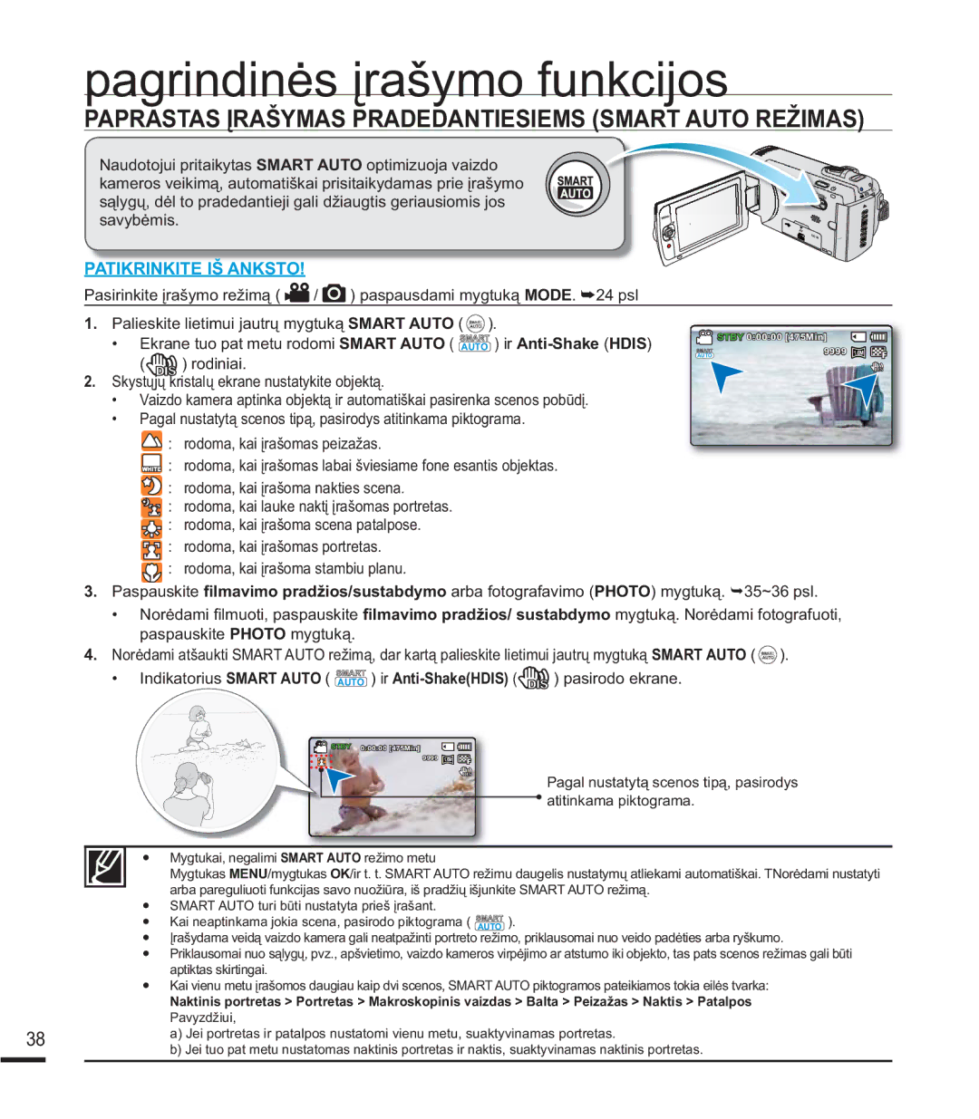 Samsung SMX-F44BP/EDC manual $35$67$6Ʋ5$â0$635$$17,6,0660$57$8725ä,0$6, Urglqldl, Paspauskite 3+272P\JWXNą 