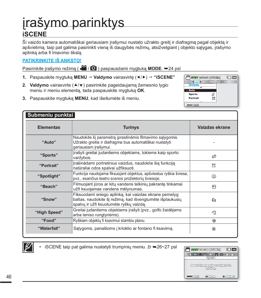 Samsung SMX-K40BP/XEB, SMX-F44BP/EDC, SMX-F40BP/XEB manual L6&1, 6XEPHQLXSXQNWDL 